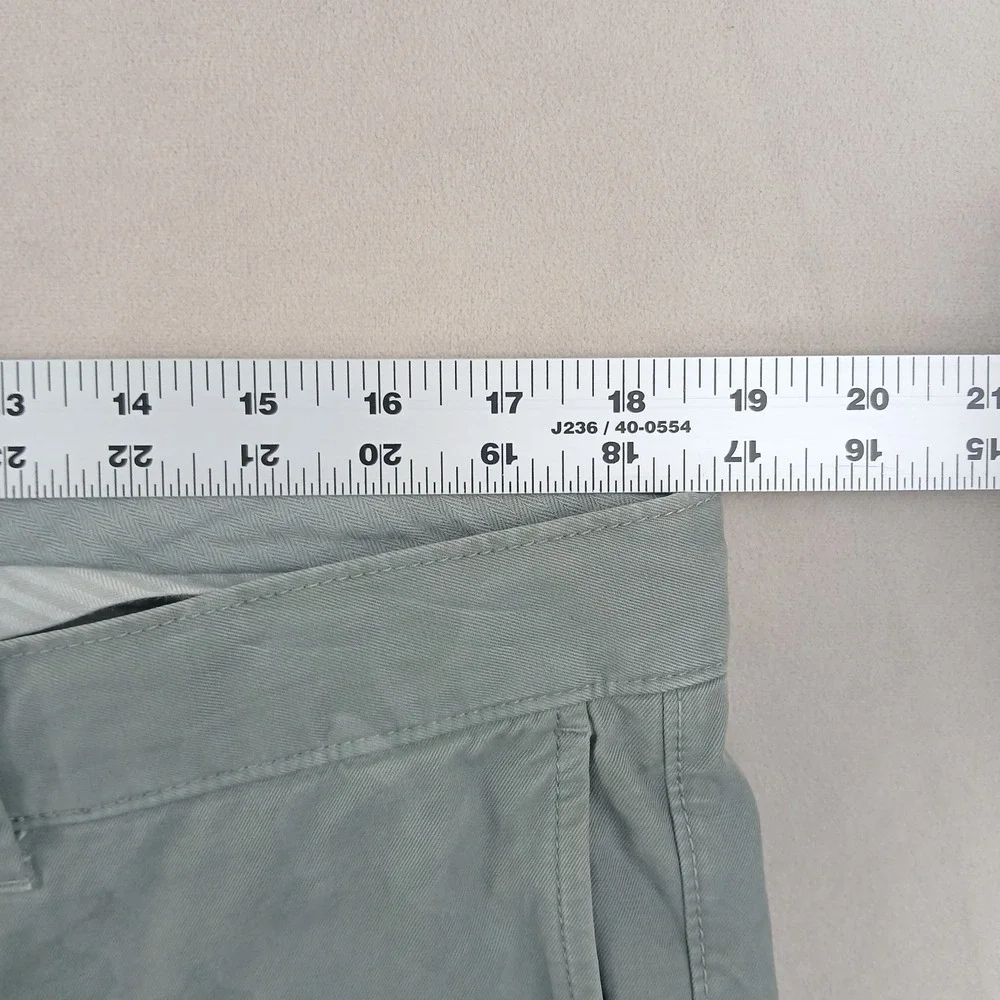 Banana Republic Aiden Chino 36x32 Mens Pants FLAWS Blue Camo **Actual 36x31 **